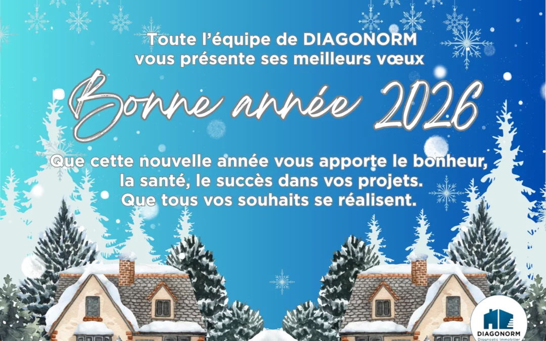 Diagonorm vous présente ses meilleurs voeux 2026